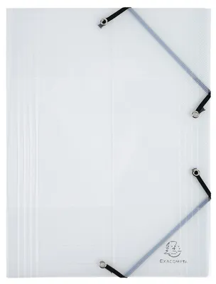 Produktbild von Exacompta Eckspannmappe Kristall/56742E transparent, Transparent