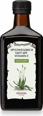 Image de Riviera Jus de plantain lancéolé avec vitamine C 250 ml