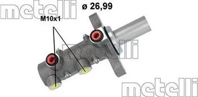 Produktbild von METELLI 05-1167 Bremszylinder Hauptbremszylinder für FIAT Ducato Kastenwagen (250, 290) Ducato Pritsche / Fahrgestell (250, 290) Ducato Bus (250, 290)