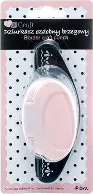Zdjęcie produktu dla Dziurkacz ozdobny brzegowy - 4cm Niezapominajki