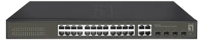 Image de LevelOne Switch 24x GE GES-2128 4xGE 4xGSFP 19" Hilbert