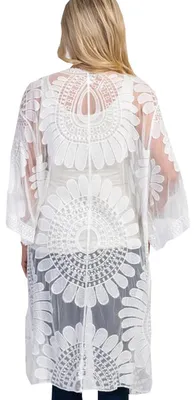 Produktbild von Solidchoice - Bohemianischer Strickcardigan, Strandkleid, Überwurf