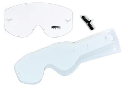Produktbild von Ufo 10 Tear-off & Bullet Ersatzlinsen Durchsichtig  Durchsichtig One Size
