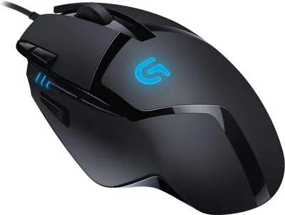 Obrázok produktu pre Logitech G Hyperion Fury, Pravoruké, Optický, USB Typ-A, 4000 DPI, 1 ms, Čierna