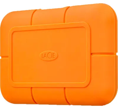 Image de LaCie Rugged SSD STHR1000800 - Disque dur à semi-conducteurs - crypté - 1 To - externe (portable) - USB 3.1 Gen 2 / Thunderbolt 3 (connecteur USB-C)