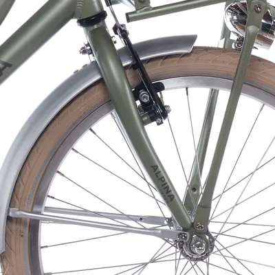 Image de Alpina -Fourchette 20 Fracht vert velours mat
