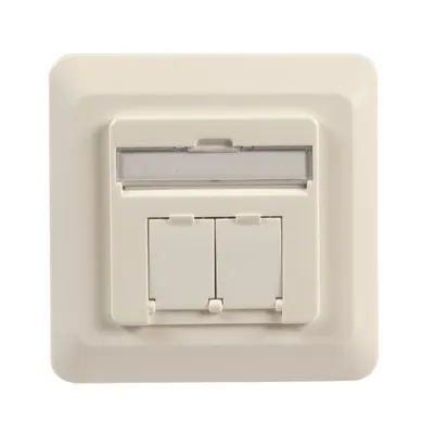 Produktbild von EFB Elektronik ET-25211.2V1, 2 x RJ-45, Weiß