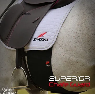 Obrázok produktu pre Zandona ochranný opasok Superior Chafe Guard Evo, čierny, veľkosť:M