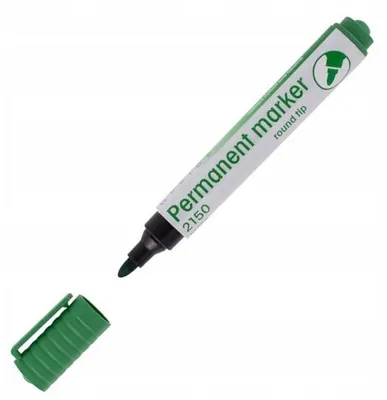 Zdjęcie produktu dla D.rect 2150, marker permanentny, zielony, wodoodporny, uniwersalny