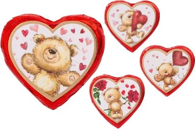Produktbild von Günthart Großes Pralinenherz Bär 24g