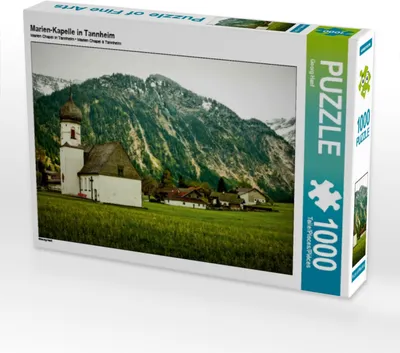 Produktbild von Calvendo Marien-Kapelle in Tannheim 1000 Teile Puzzle quer 640x480mm, Hanf Georg; 7295627