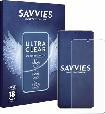 Produktbild von 18x Für OnePlus 13 Schutzfolie Savvies Displayschutz Display Schutz Folie Klar Transparent