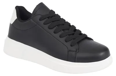 Produktbild von Brave Soul - Sneaker für Herren, PU, Zum Schnüren WH466 (43 EU) (Schwarz/Weiß)