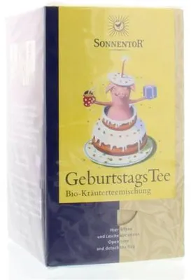 Productafbeelding van Sonnentor Verjaardagsthee (18 stuks)