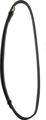 Produktbild von Blenheim - Pferde Halsriemen, Leder ER188 (152 cm x 18 mm) (Schwarz)