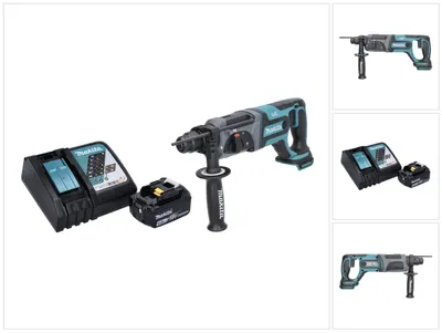 Produktbild von Makita DHR 241 RM1 Akku Bohrhammer 18 V 2,0 J SDS plus + 1x Akku 4,0 Ah + Ladegerät