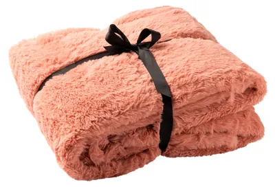 Produktbild von Dutch Decor Wohndecke Kunstfell Lize 140x180 cm Rosa