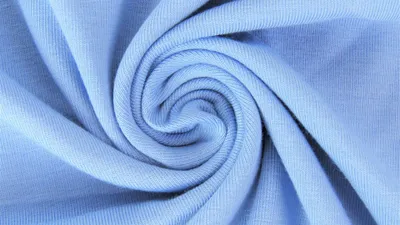 Produktbild von Jersey Yara Babyblau Uni 220 g/m², ca. 0,5 m lang, ca. 1,5 m breit, Stoffe Meterware, Baumwolljersey
