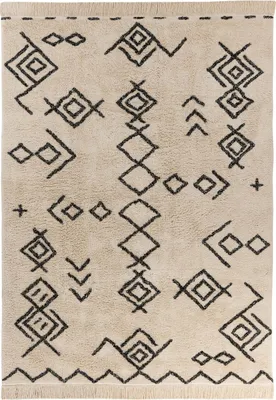 Produktbild von Mylen 300 Creme / Schwarz 160cm x 230cm