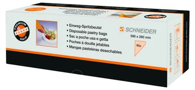 Imagen del producto de Bolsas de decoración desechables, enrolladas, con boquilla cerrada