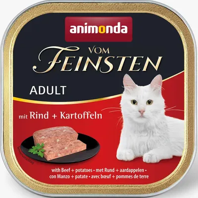 Zdjęcie produktu dla animonda Vom Feinsten, Dorosły, Wołowina, Ziemniak, 100 g