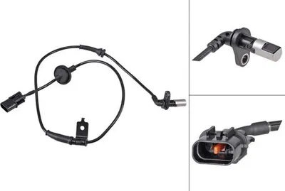 Produktbild von A.B.S. ABS Sensor Raddrehzahl Vorne Links für HYUNDAI H-1 Travel (TQ) 32181