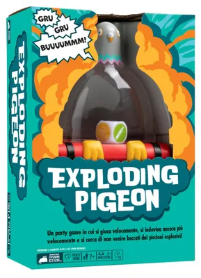 Zdjęcie produktu dla Asmodee Exploding Pigeon – gra planszowa – wydanie włoskie