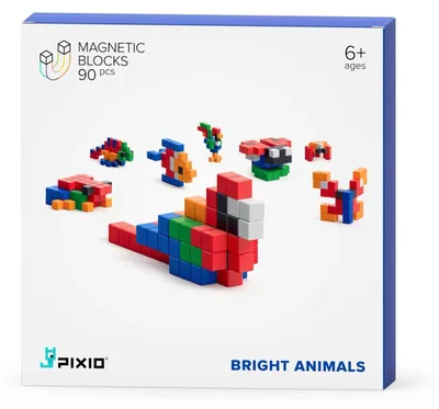 Obrázok produktu pre Klocki Pixio 90 Bright Animals