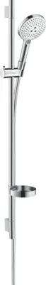 Produktbild von Hansgrohe Brausenset Raindance Select S 120 Unica S Puro 900mm Weiss / Chrom