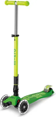 Immagine prodotto di Micro Mobility Systems D GmbH MM deluxe fold. neon LED Scooter, pappagallo