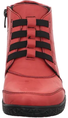 Produktbild von Gemini Damen Stiefelette mit Keilsohle und Reißverschluss 382670-01, Größe:39 EU, Farbe:Rot