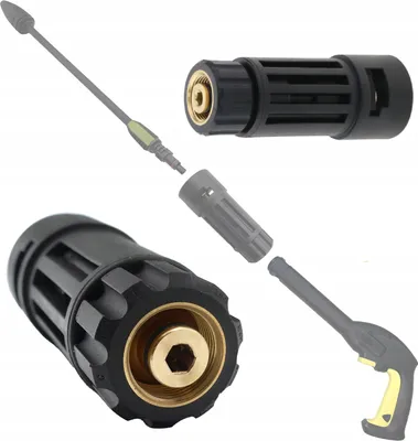 Image de Rosfix Adaptateur pour Nettoyeurs Haute Pression Kärcher M22 Vers Baïonnette Kärcher K