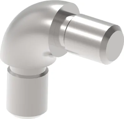 Produktbild von Edelstahl Geländer Bausatz U-Form Balkongeländer Pfosten Rohre Komponente - Rohrverbinder (A/0305-012)