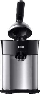 Produktbild von Braun CJ7050BK Zitruspresse CitrusQuick 7, Edelstahl/Schwarz