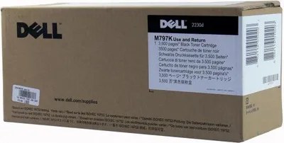 Immagine prodotto di Dell - Nero - Originale - Cartuccia toner uso e reso - per Dell 2230d