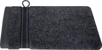 Produktbild von Waschhandschuh - 16 x 21 cm - Graphitfarben - Baumwolle