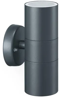 Obrázek produktu pro Philips Nástěnné svítidlo Kylis, 25 W GU10, bez žárovky, Venkovní světlo na zeď, Černá, Kov, IP44, Terasa, Zahrada, I