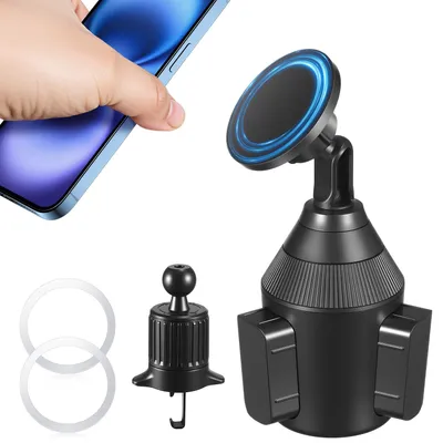 Produktbild von Magnetische Handyhalterung fürs Auto, universelle Smartphone Halterung, schwarz, fürs Auto