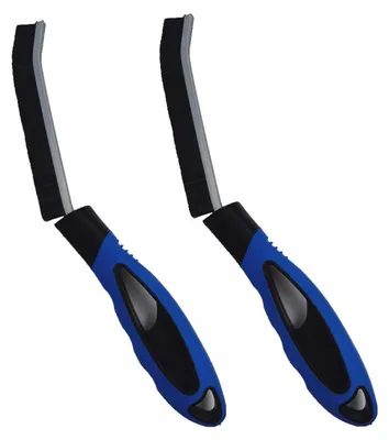Produktbild von Hartborsten Eckenreinigungsbürste 2 Stück Blau