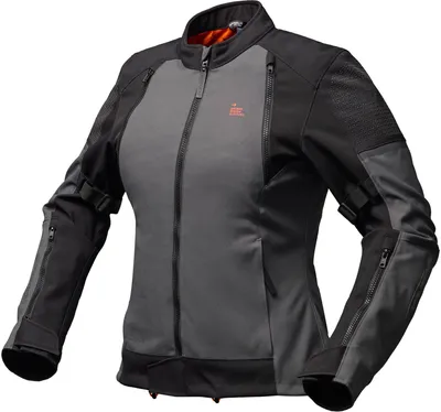 Produktbild von Modeka Muva Damen-Motorrad-Textiljacke, dunkelgrau/schwarz, 40