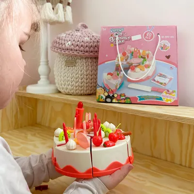 Obrázok produktu pre Woopie narodeninová torta na krájanie sviečok ovocie 40 ks.
