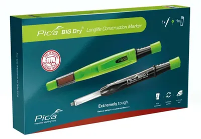 Immagine prodotto di Pica 6095 Pica Zimmermannsbleistift 2B grafit, 1 Set