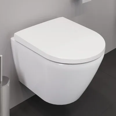 Produktbild von Duravit D-Neo Wand-WC Rimless, Compact-Tiefspüler, mit Durafix