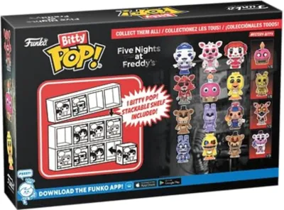 Immagine prodotto di Funko Pop! Bitty POP - Zestaw 4 figurek Five Nights at Freddy's Nightmare