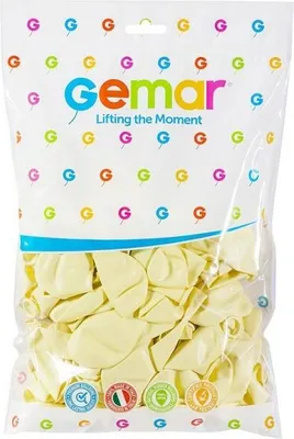 Produktbild von G110 Pastellballons 12 - Elfenbein 59/ 10 Stk