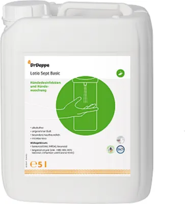 Produktbild von Dr. Deppe Handdesinfektion Lotio Sept Basic 601342 5l