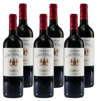 Produktbild von Château Mauvinon Saint-Émilion Grand Cru Bordeaux (6x0,75L)