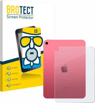 Produktbild von BROTECT Entspiegelungs Schutzglas für Apple iPad A16 11" 2025 (Rückseite, 11. Gen.) Schutzfolie Panzer Folie Glas Display Schutz matt