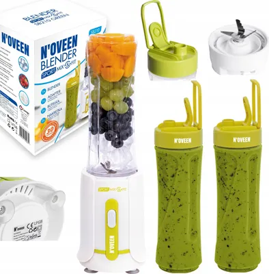 Obrázok produktu pre Sportmixer Becher Mixér Smoothie 2 Flaschen Bpa Frei
