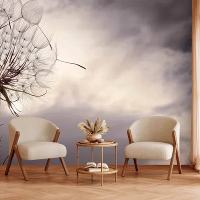 Produktbild von Selbstklebende Folie Fototapete - Gentle Wind 441x315 cm Blumen b-B-0619-a-a
